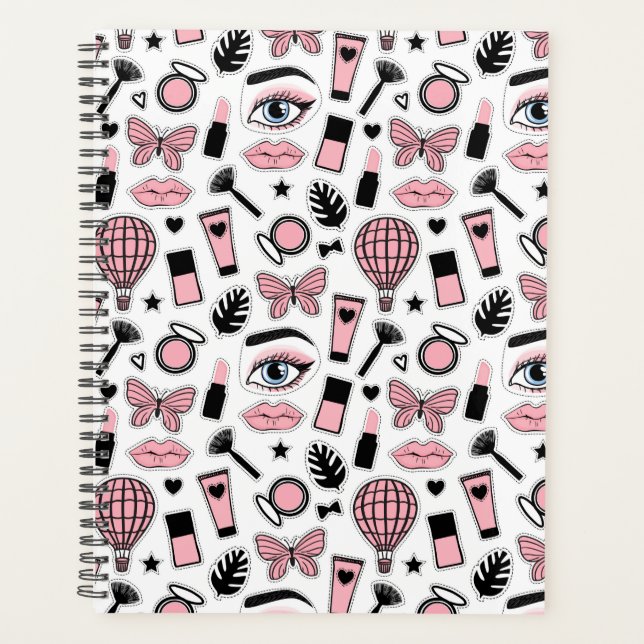 Makeup Sticker Pattern Planner (Front)