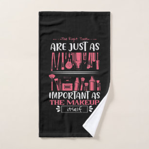 Makeup - The Right Tools For Makeup Hand Towel