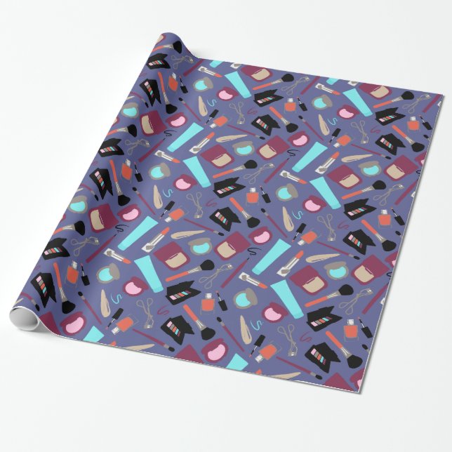 Makeup Wrapping Paper V2 (Unrolled)