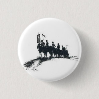 Makhno's Anarchist Army 1 Inch Round Button