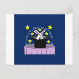 Makin' Magic Bunny Postcard
