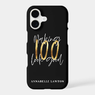 Making 100 look good gold birthday
