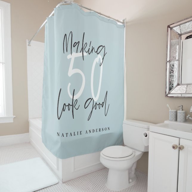 Making 50 look good chic modern birthday (In Situ)