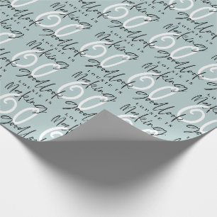Making 60 look good birthday gift wrap