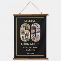 Making 60 Look Good Photo Collage 60th Birthday