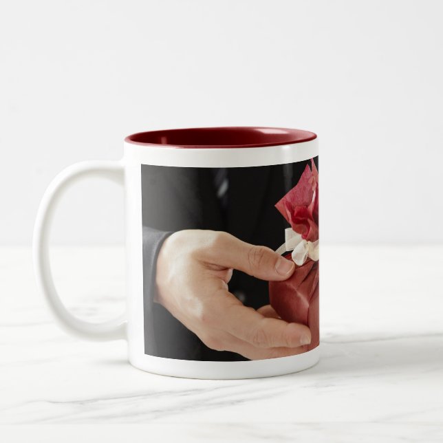 Making a Life Two-Tone Coffee Mug (Left)