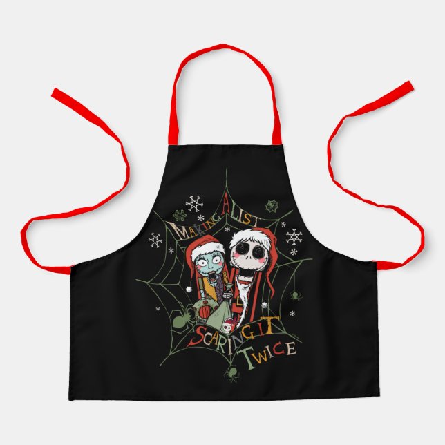 Making A List Scaring it Twice Apron (Front)