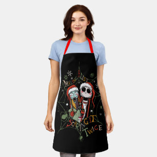 Making A List Scaring it Twice Apron