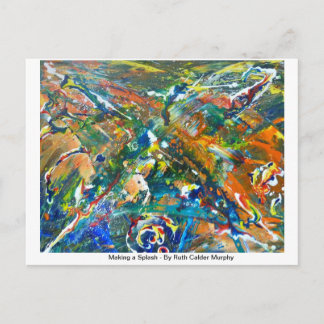 Making a Splash Postcard