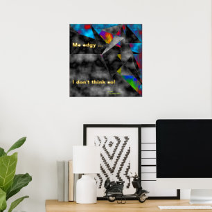 "Making a Statement" Foil Print Wall Art