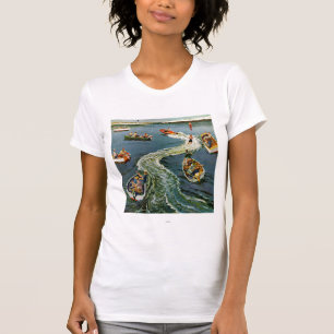 Making A Wake by Ben Kimberly Pins T-Shirt