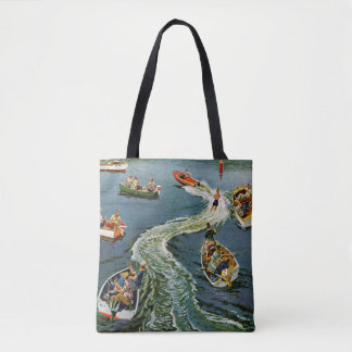 Making A Wake by Ben Kimberly Pins Tote Bag