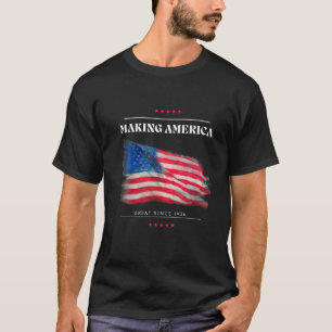 Making America Great Since 1936 Gifts 86Th Birthda T-Shirt