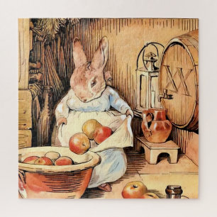 “Making Apple Cider” by Beatrix Potter Jigsaw Puzzle