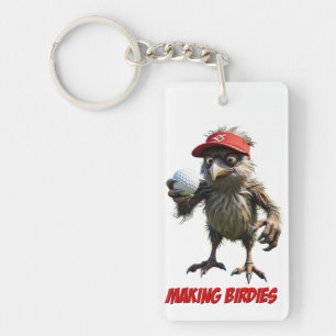 Making Birdies Acrylic Keychain