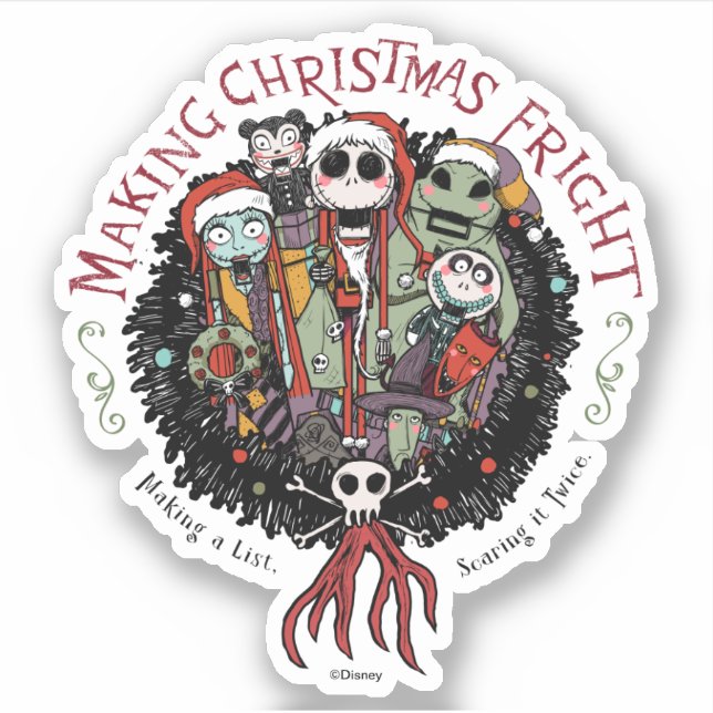 Making Christmas Fright Nutcrackers (Front)