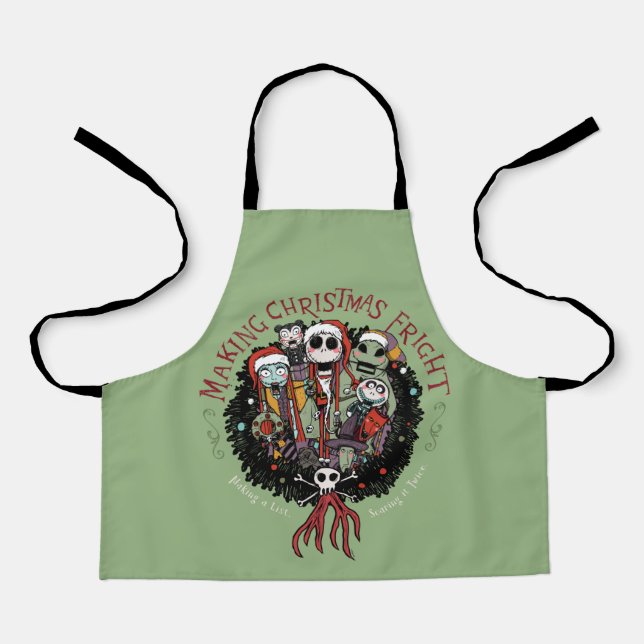 Making Christmas Fright Nutcrackers Apron (Front)