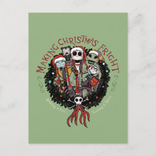 Making Christmas Fright Nutcrackers Postcard