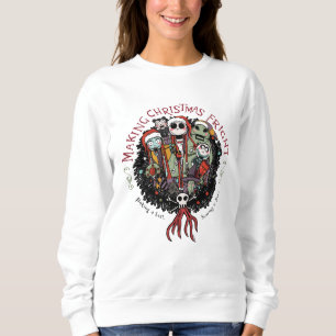 Making Christmas Fright Nutcrackers Sweatshirt