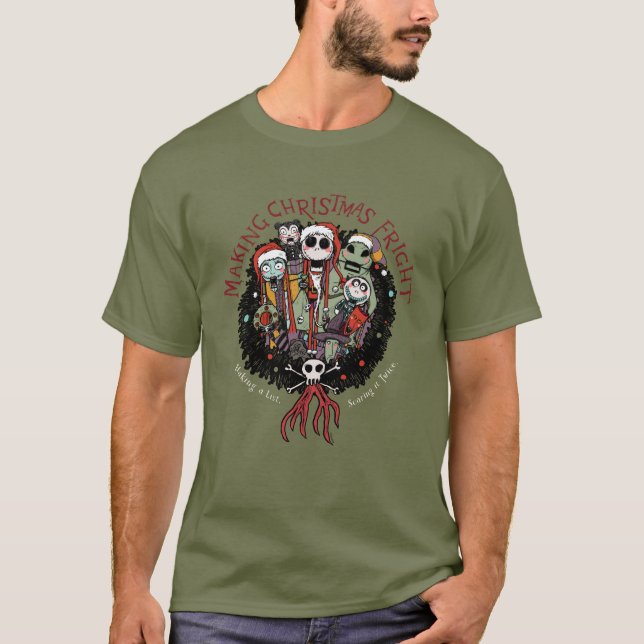 Making Christmas Fright Nutcrackers T-Shirt (Front)