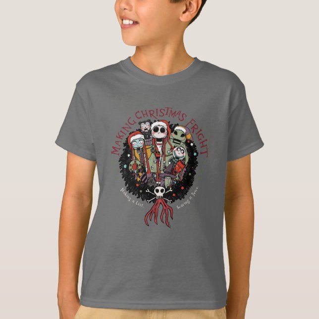 Making Christmas Fright Nutcrackers T-Shirt (Front)