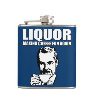 MAKING COFFEE FUN AGAIN HIP FLASK