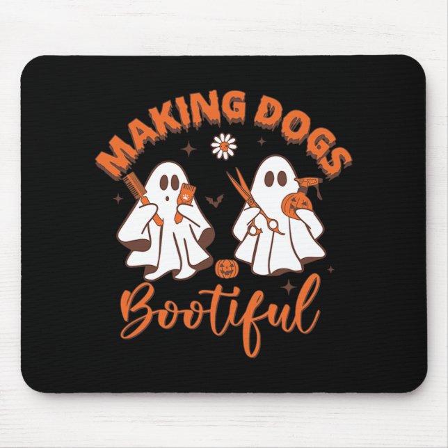 Making Dogs Bootiful  Mouse Pad (Front)