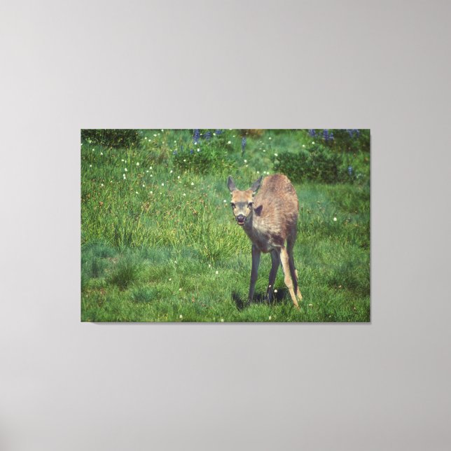 Making Face Canvas Print (Front)