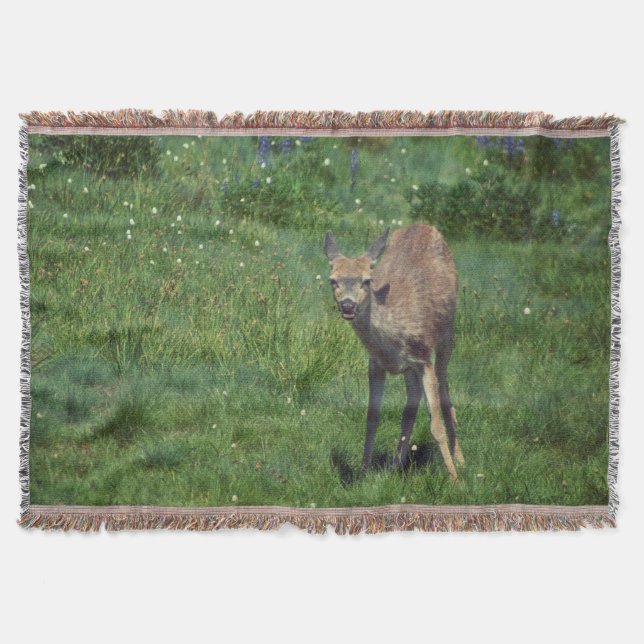 Making Face Throw Blanket (Front)