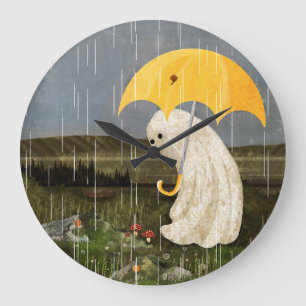 Making Friends Large Clock