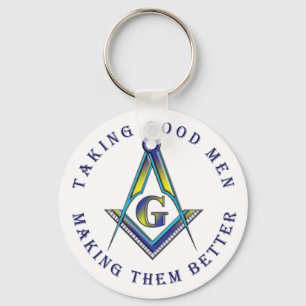 Making good men better keychain