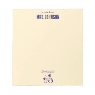 Making Grammar Fun One Lesson At A Time Design Notepad