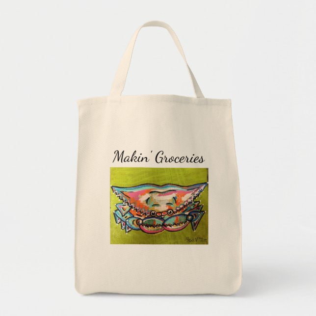 Making Groceries Crab Bag (Front)