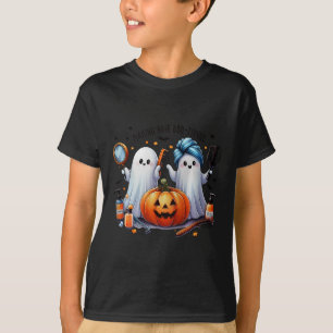 Making Hair Bootiful Halloween Hair Stylist Ghost T-Shirt
