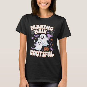 Making Hair Bootiful Halloween Spooky Ghosts Hair  T-Shirt