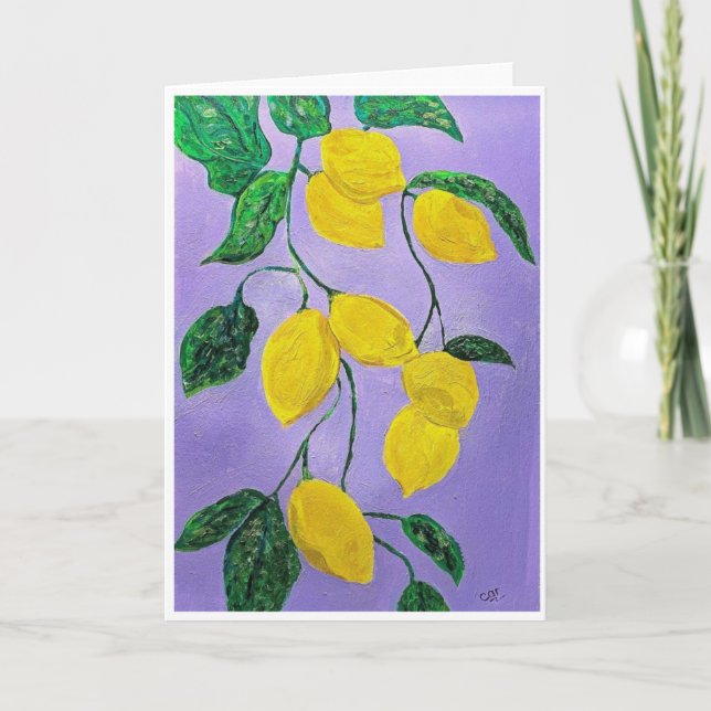 Making Lemonade Card <Blank Inside> (Front)