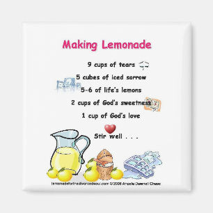 making lemonade  magnet