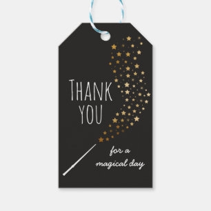 Making Magic Birthday Party Thank You Tag