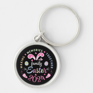 Making memories together Easter family 2024 Keychain