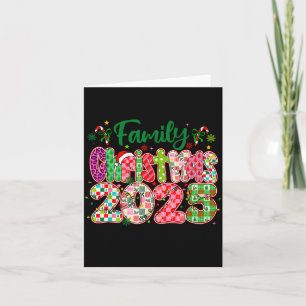 Making Memories Together Xmas Pajamas Family Chris Card
