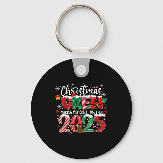 Making Memories Together Xmas Pyjamas Family Chris Keychain (Front)
