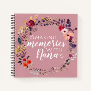 Making Memories with Nana Keepsake Memory Book