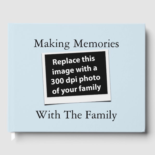 Making Memories With The Family Reunion Registry Guest Book (Front)