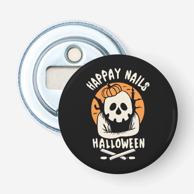 Making Nails Bootiful Halloween  Bottle Opener (Front)