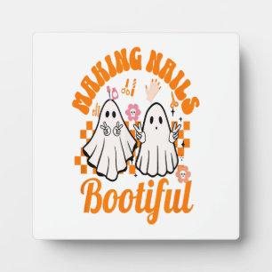 making nails bootiful halloween plaque