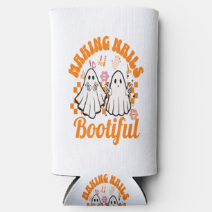 making nails bootiful halloween seltzer can cooler