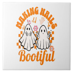 making nails bootiful halloween tile