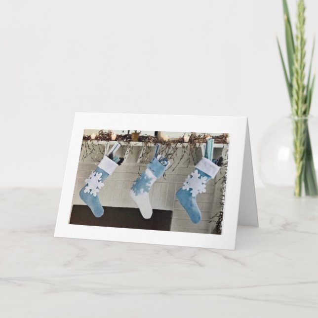 **MAKING NEW MEMORIES/FAMILY & FRIENDS** HOLIDAY CARD (Front)