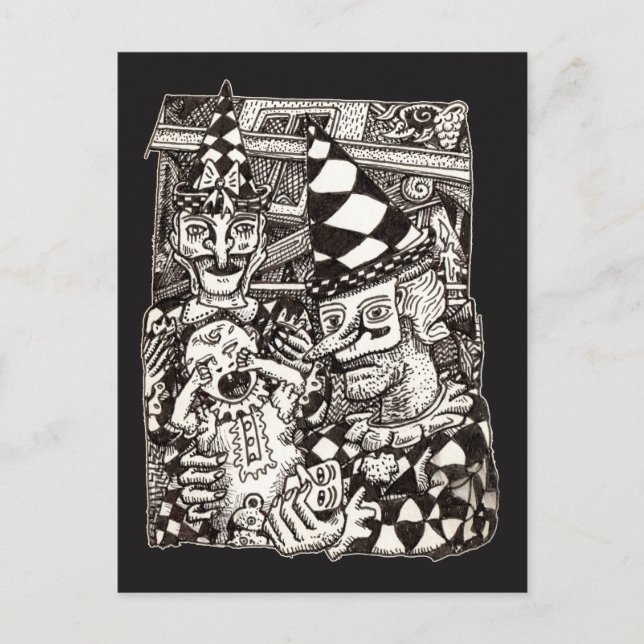 Making of the Man, by Brian Benson Postcard (Front)