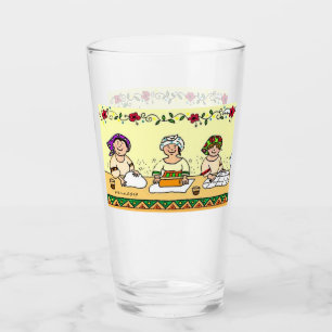 making perogies, pyrohy, pierogies, vereneky glass